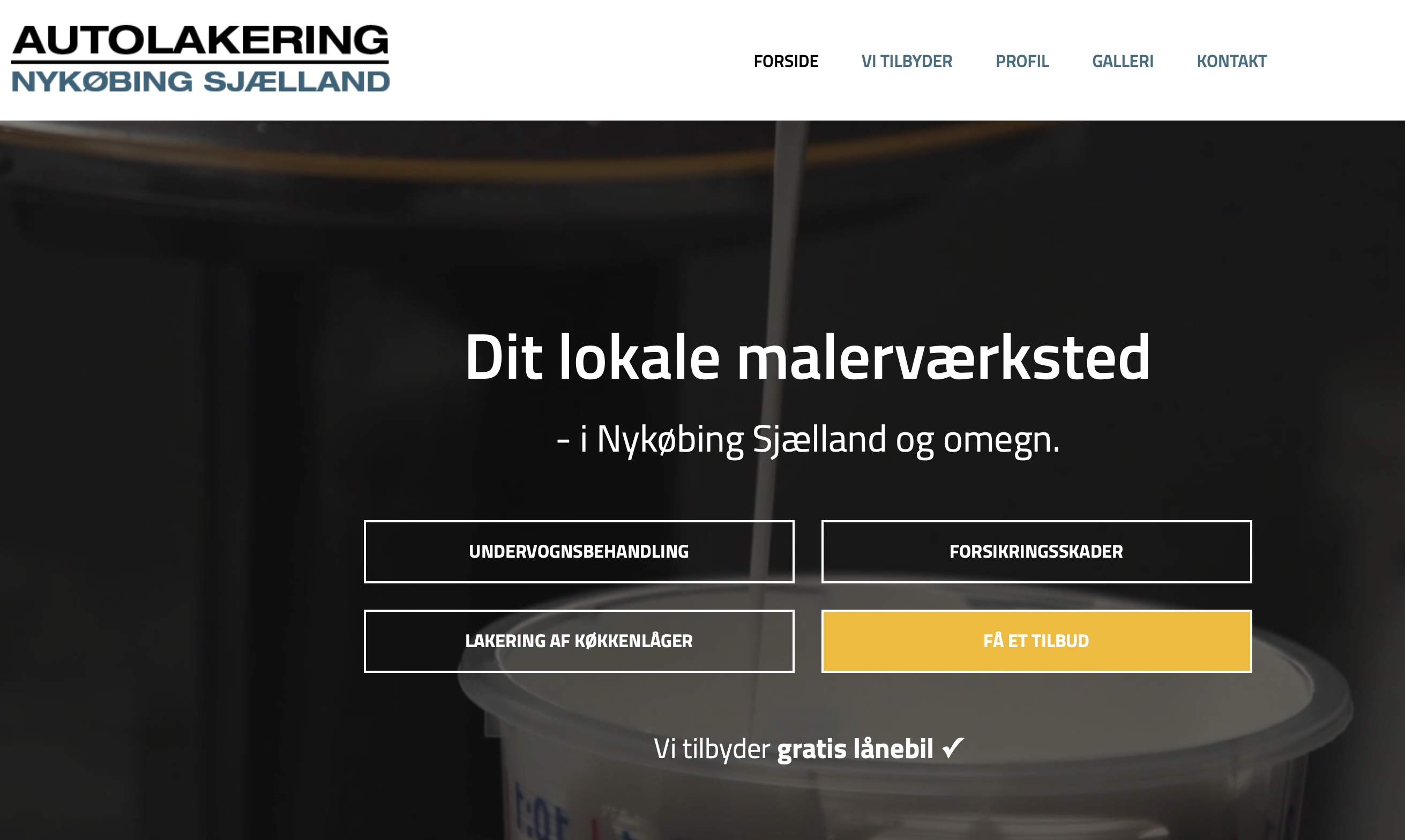 Autolakering Nykøbing Sjælland – social media strategi
